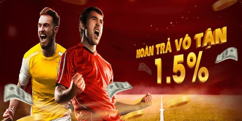 Hoàn trả người chơi sẽ được nhận lại phần trăm tiền cược sau mỗi ván chơi