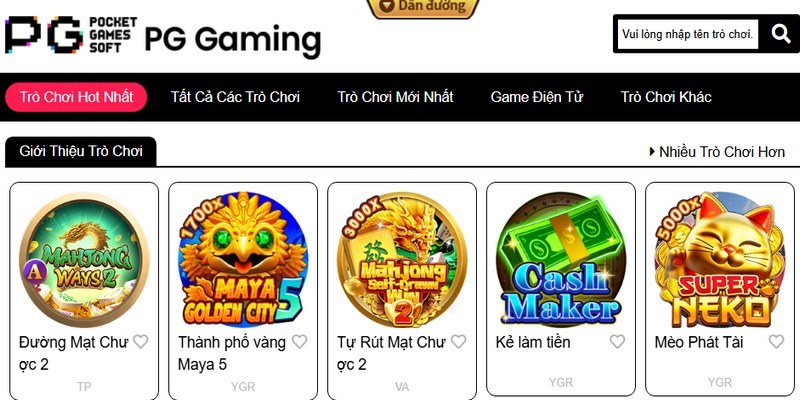 PG Nổ hũ thu hút sự quan tâm từ cộng đồng game thủ nhờ vào nhiều ưu thế nổi bật