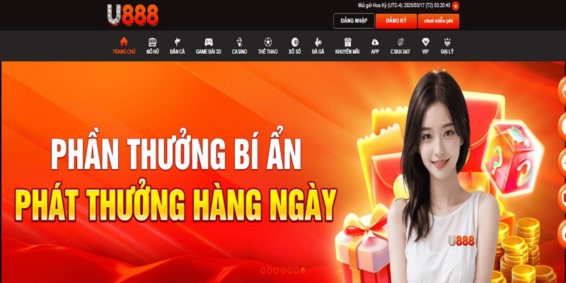 Rút tiền U888 được tối ưu hóa nhằm mang đến trải nghiệm thuận tiện cho người chơi
