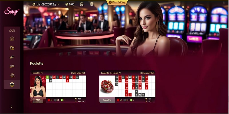 Đăng ký tài khoản thể tham gia vào sảnh game AE Sexy Casino